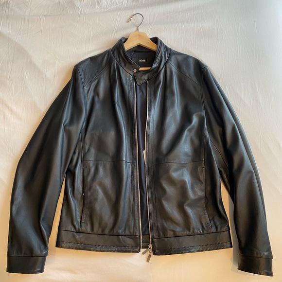HUGO BOSS Full Nappa leather Jacket